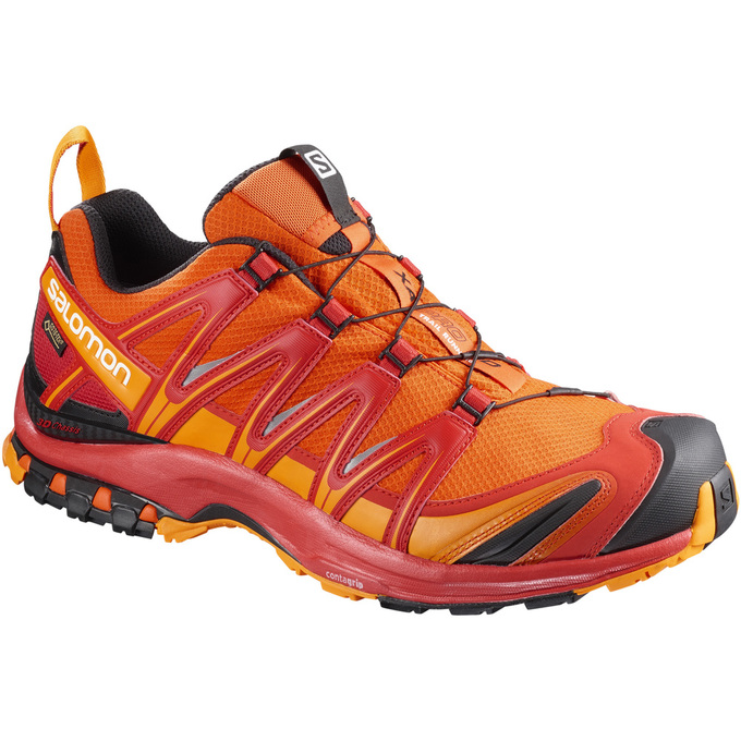 Chaussures De Trail Running Salomon Homme Orange - Salomon XA PRO 3D GTX® - France (5692-RWFBP)